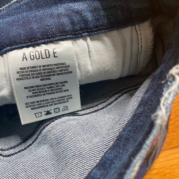 AGOLDE Los Angeles Premium Distressed Raw Hem Jeans – Size 27 - Picture 6 of 11